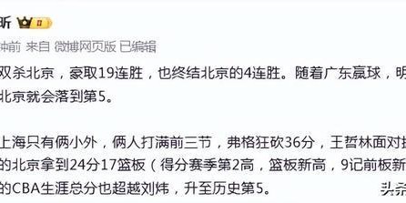 kaiyun集团-北京主场遭上海双杀引热议！媒体吐槽北京男篮豪华内线“纸老虎”